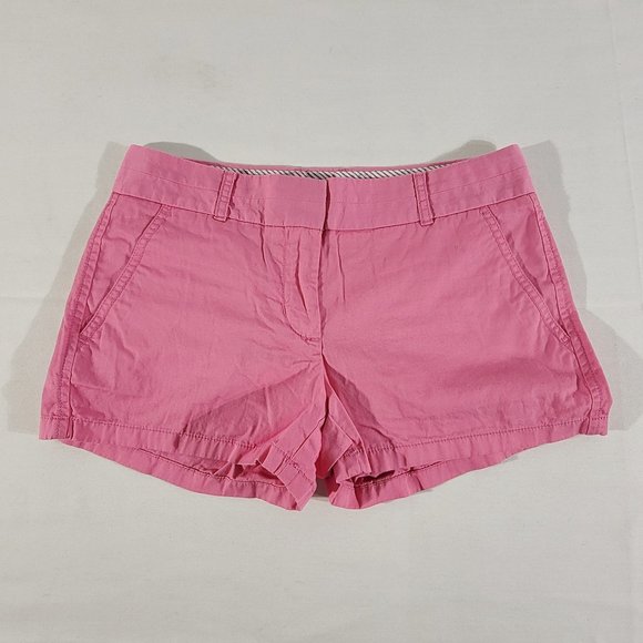 J. Crew Pants - J. CREW Broken-In Chino Shorts Women's 0 (Actual 29" x 3") Pink Summer